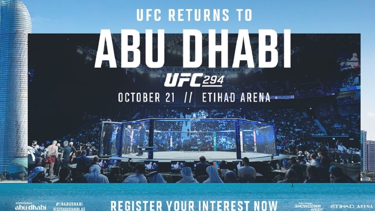 La UFC 294 regresará a medio oriente en octubre de 2023 Mundo KO MMA