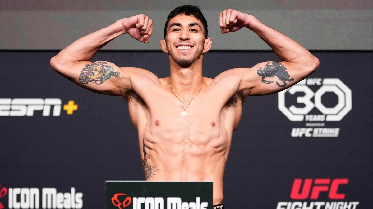 Fernando Padilla promete una guerra en su debut en UFC Mundo KO MMA